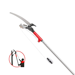 WORKPRO WP333006 270cm 2 IN 1 Teleskobik Saplı Profesyonel Ağaç Budama Testeresi ve 25mm Dal Budama Makası
