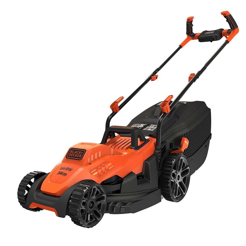 Black+Decker BEMW461BH 1400Watt 34cm Elektrikli Çim Biçme Makinası