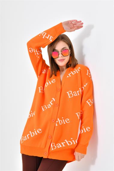 Firoy Kadın  Barbie Hırka  Orange