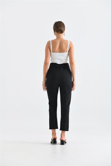 Firoy Kadın Douable Crep  Siyah