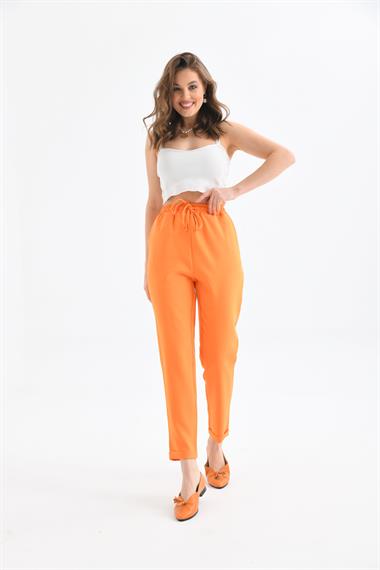 Firoy Kadın Pantolon  Orange