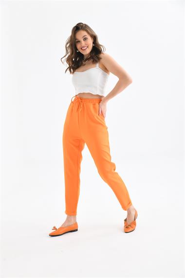 Firoy Kadın Pantolon  Orange