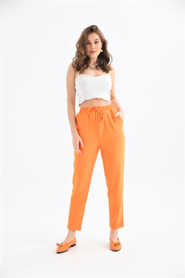 Firoy Kadın Pantolon  Orange