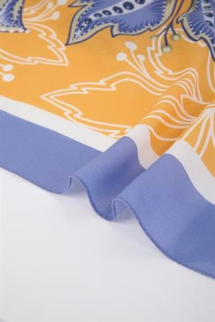 140x140cm Cotton Pareo Orange