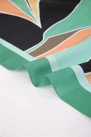 140x140cm Cotton Pareo Green