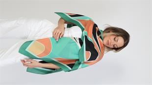 140x140cm Cotton Pareo Green