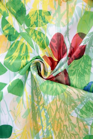 Afrodit Twill Scarf Green