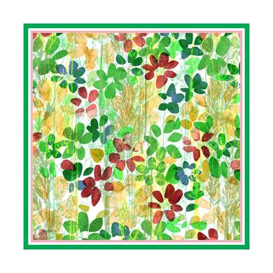 Afrodit Twill Scarf Green