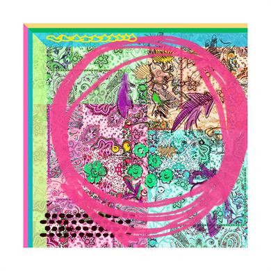 Aisa Twill Scarf Pink