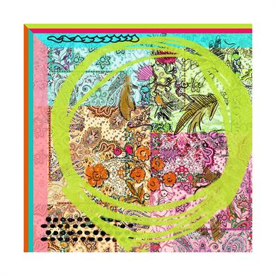 Aisa Twill Scarf Yellow