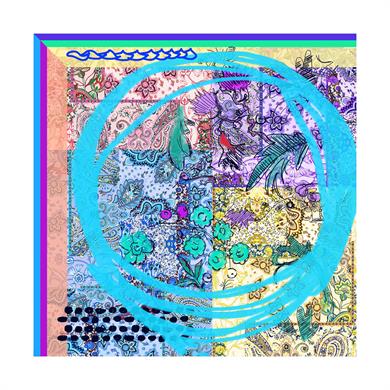 Aisa Twill Scarf Turquiose