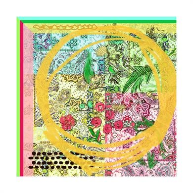 Aisa Twill Scarf Green