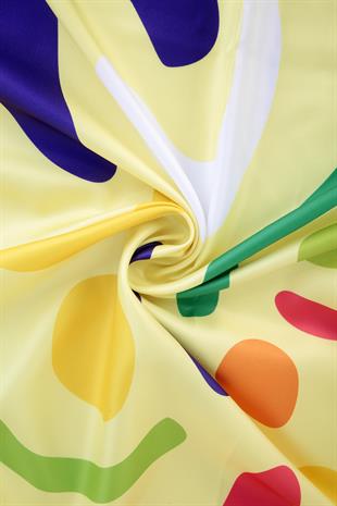 Aldina Twill Scarf Yellow