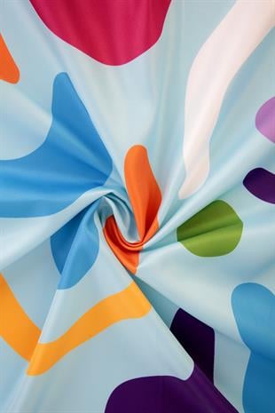 Aldina Twill Scarf Turquiose