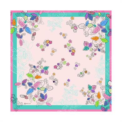 Alin Twill Scarf Pink