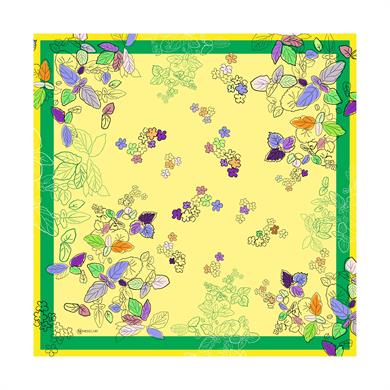 Alin Twill Scarf Yellow