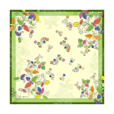 Alin Twill Scarf Green