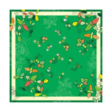 Alin Twill Scarf Green