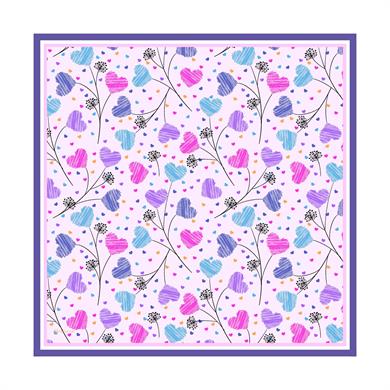 APurplee Twill Scarf Lilac