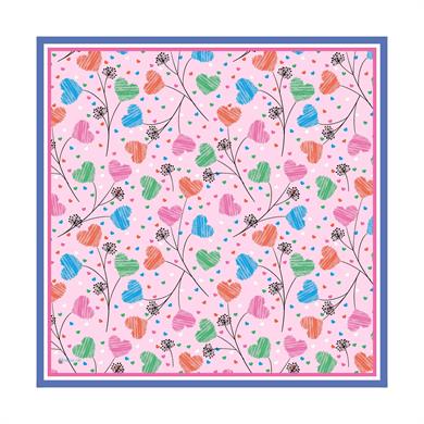 APurplee Twill Scarf Pink