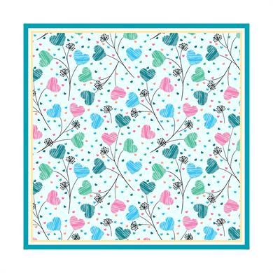 APurplee Twill Scarf Petrol