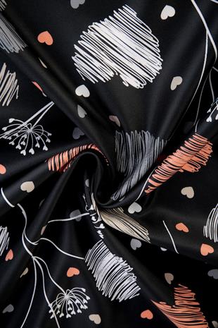 APurplee Twill Scarf Black