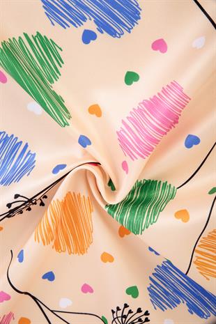 APurplee Twill Scarf Orange