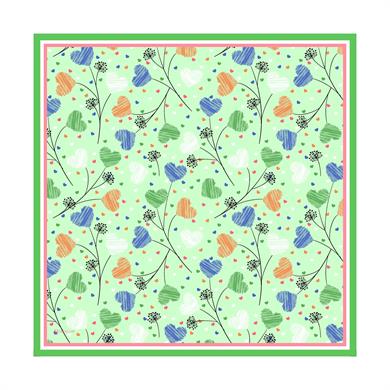 APurplee Twill Scarf Green