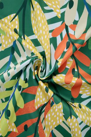 Atene Twill Scarf Green