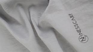 Bawal Düz Renk Gri Şal 70x190