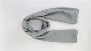 Bawal Düz Renk Gri Şal 70x190