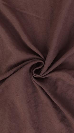 Bawal Düz Renk Kahverengi Şal 70x190