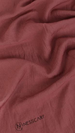 Bawal Düz Renk Kırmızı Şal 70x190