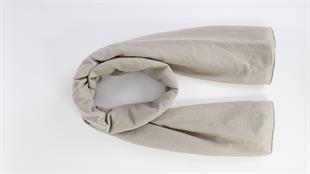 Bawal Düz Renk Krem Şal 70x190