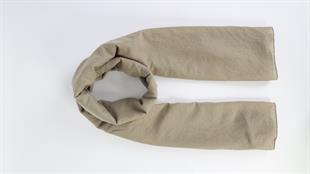 Bawal Düz Renk Krem Şal 70x190