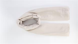 Bawal Düz Renk Krem Şal 70x190