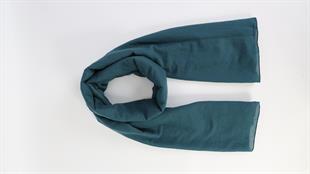 Bawal Düz Renk Mavi Şal 70x190