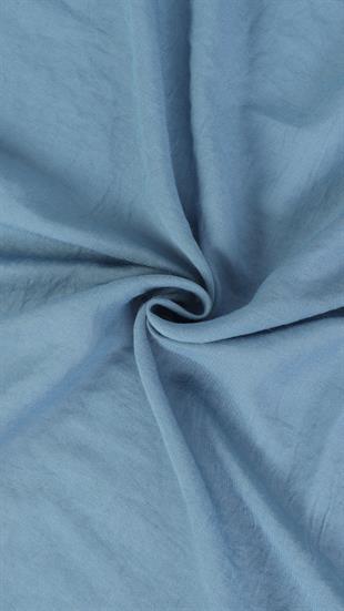 Bawal Düz Renk Mavi Şal 70x190