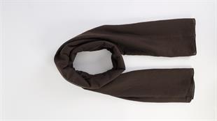 Bawal Düz Renk Siyah Şal 70x190
