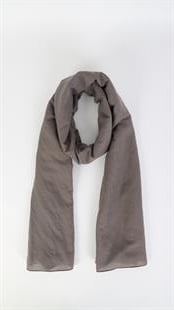 Bawal Düz Renk Vizon Şal 70x190