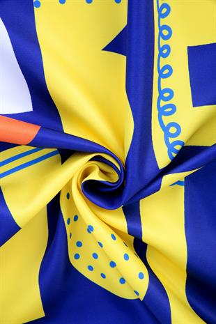 Bee You Twill Scarf Sax