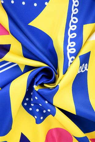 Bee You Twill Scarf Yellow