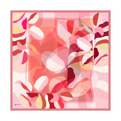 Belinda Twill Scarf Red