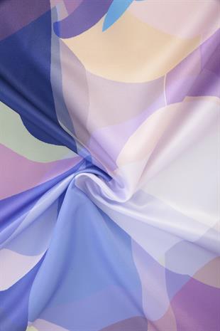 Belinda Twill Scarf Blue