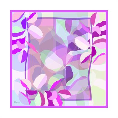 Belinda Twill Scarf Pink