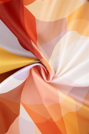 Belinda Twill Scarf Orange