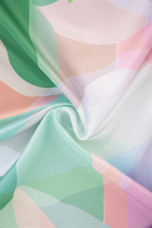 Belinda Twill Scarf Green