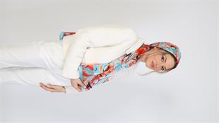 İpek Viskon Şal Turuncu