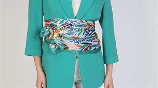 İpek Viskon Şal Yeşil