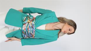 İpek Viskon Şal Yeşil